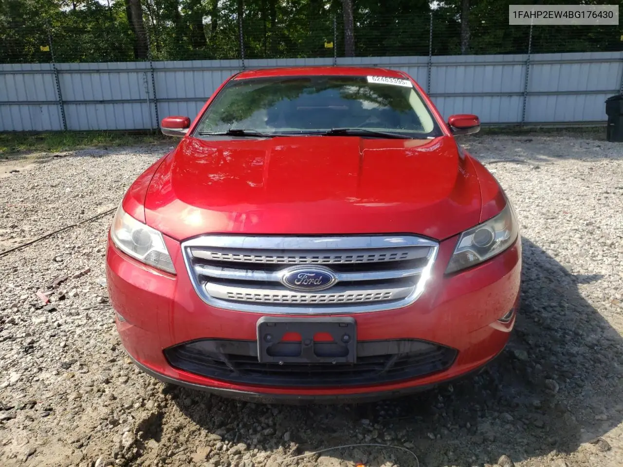 2011 Ford Taurus Sel VIN: 1FAHP2EW4BG176430 Lot: 62483395