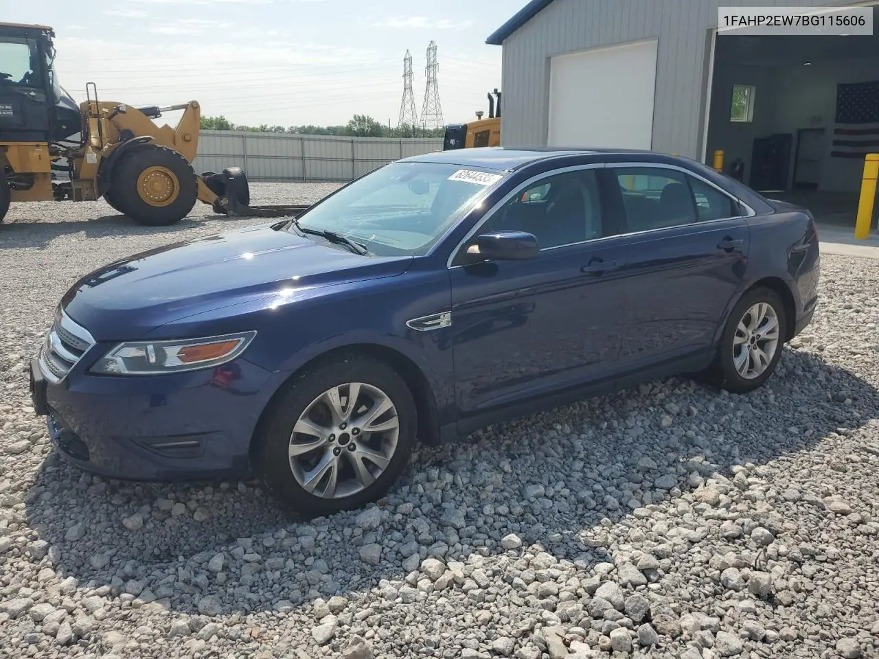 2011 Ford Taurus Sel VIN: 1FAHP2EW7BG115606 Lot: 62644535