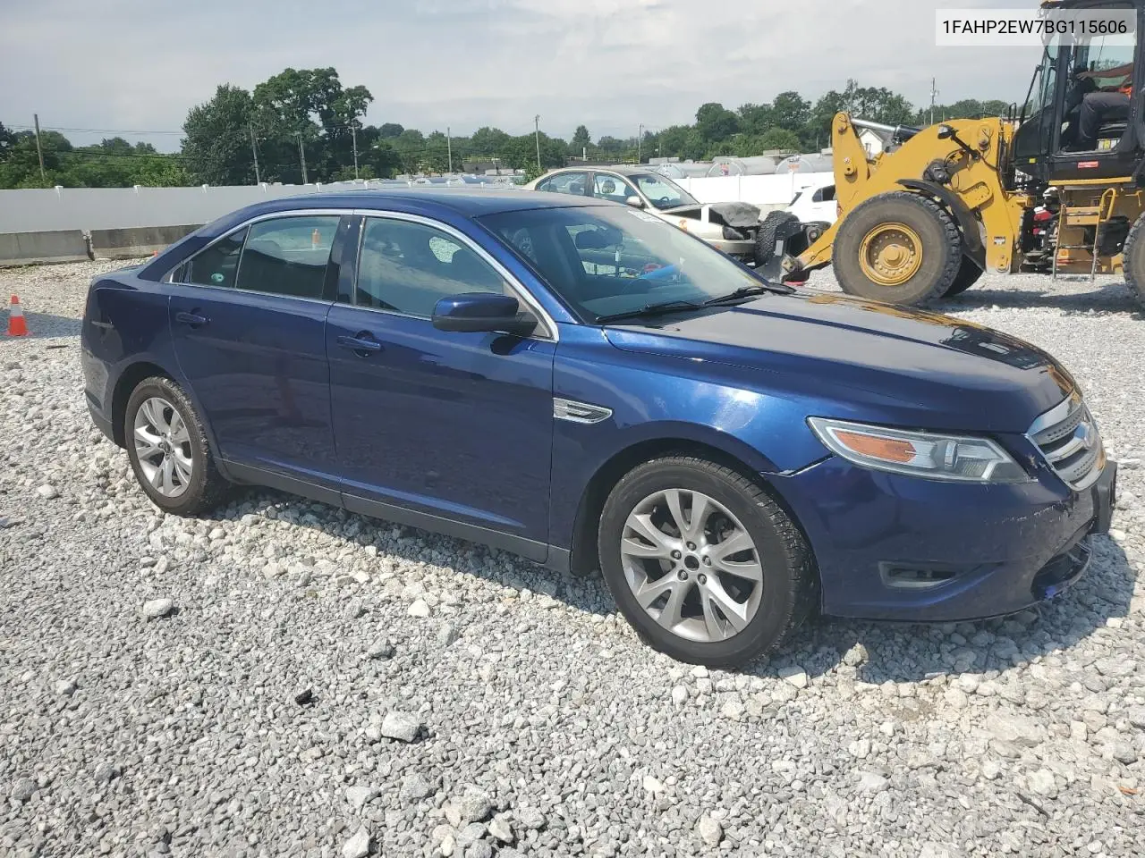 2011 Ford Taurus Sel VIN: 1FAHP2EW7BG115606 Lot: 62644535