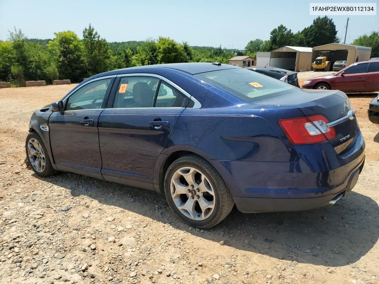 2011 Ford Taurus Sel VIN: 1FAHP2EWXBG112134 Lot: 62713085