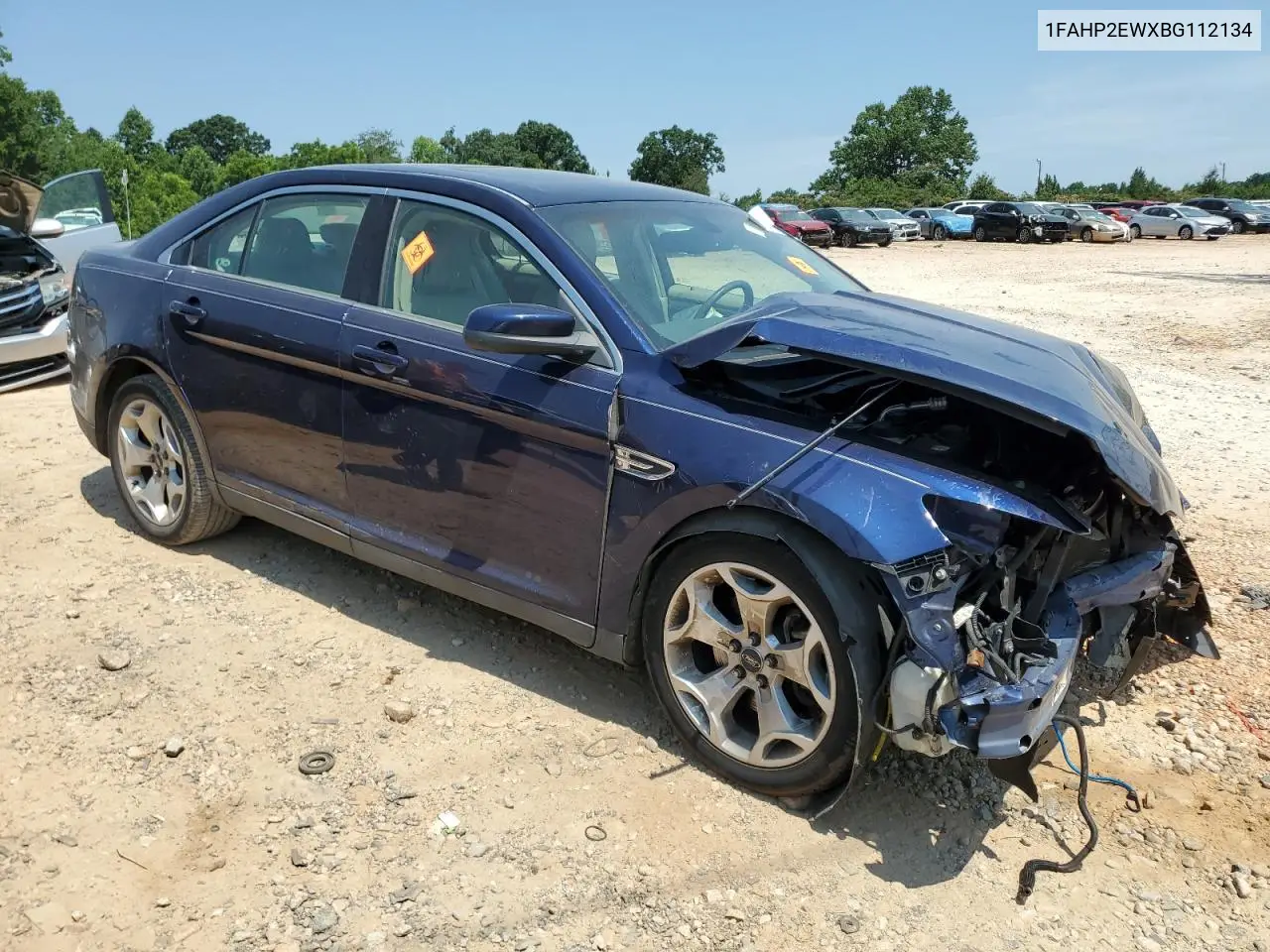 2011 Ford Taurus Sel VIN: 1FAHP2EWXBG112134 Lot: 62713085