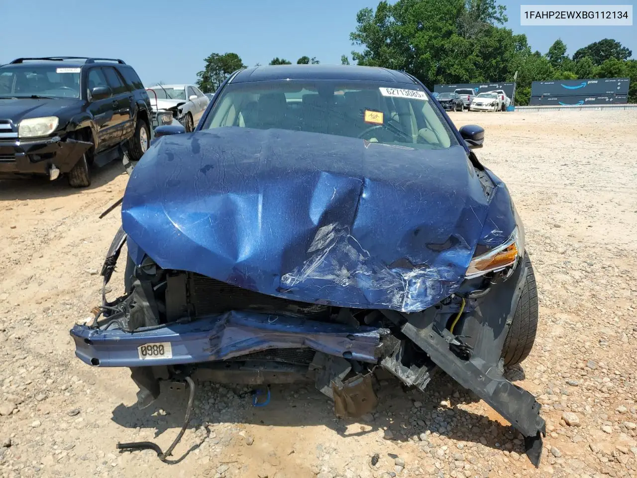 2011 Ford Taurus Sel VIN: 1FAHP2EWXBG112134 Lot: 62713085