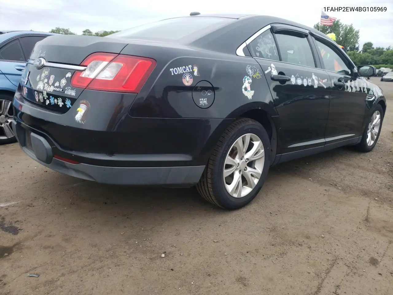 2011 Ford Taurus Sel VIN: 1FAHP2EW4BG105969 Lot: 62725775