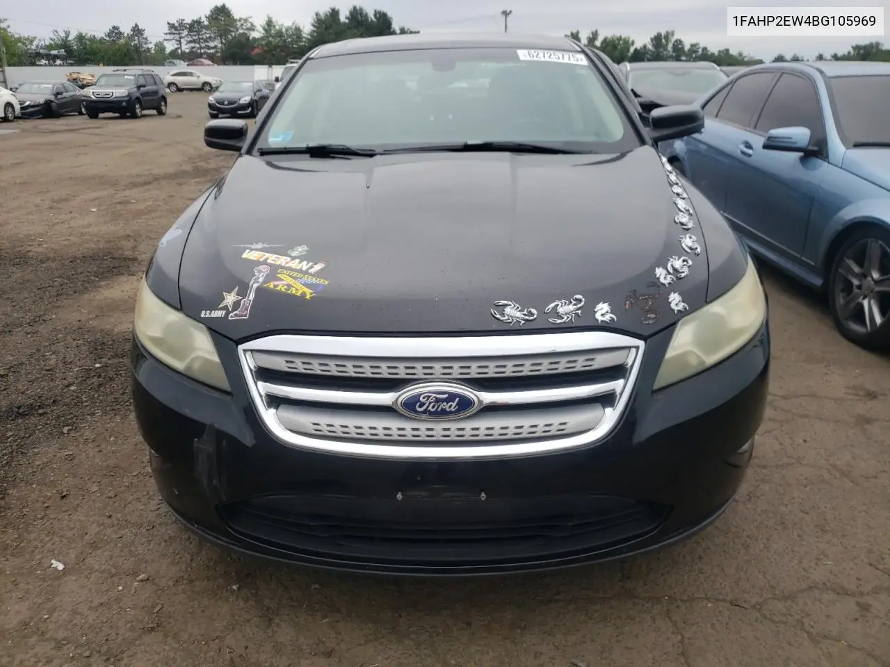 2011 Ford Taurus Sel VIN: 1FAHP2EW4BG105969 Lot: 62725775