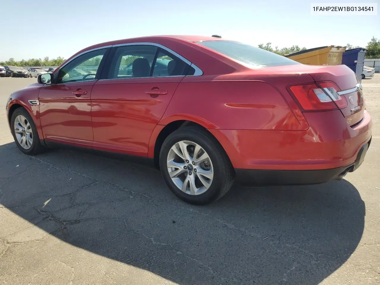 2011 Ford Taurus Sel VIN: 1FAHP2EW1BG134541 Lot: 62922105