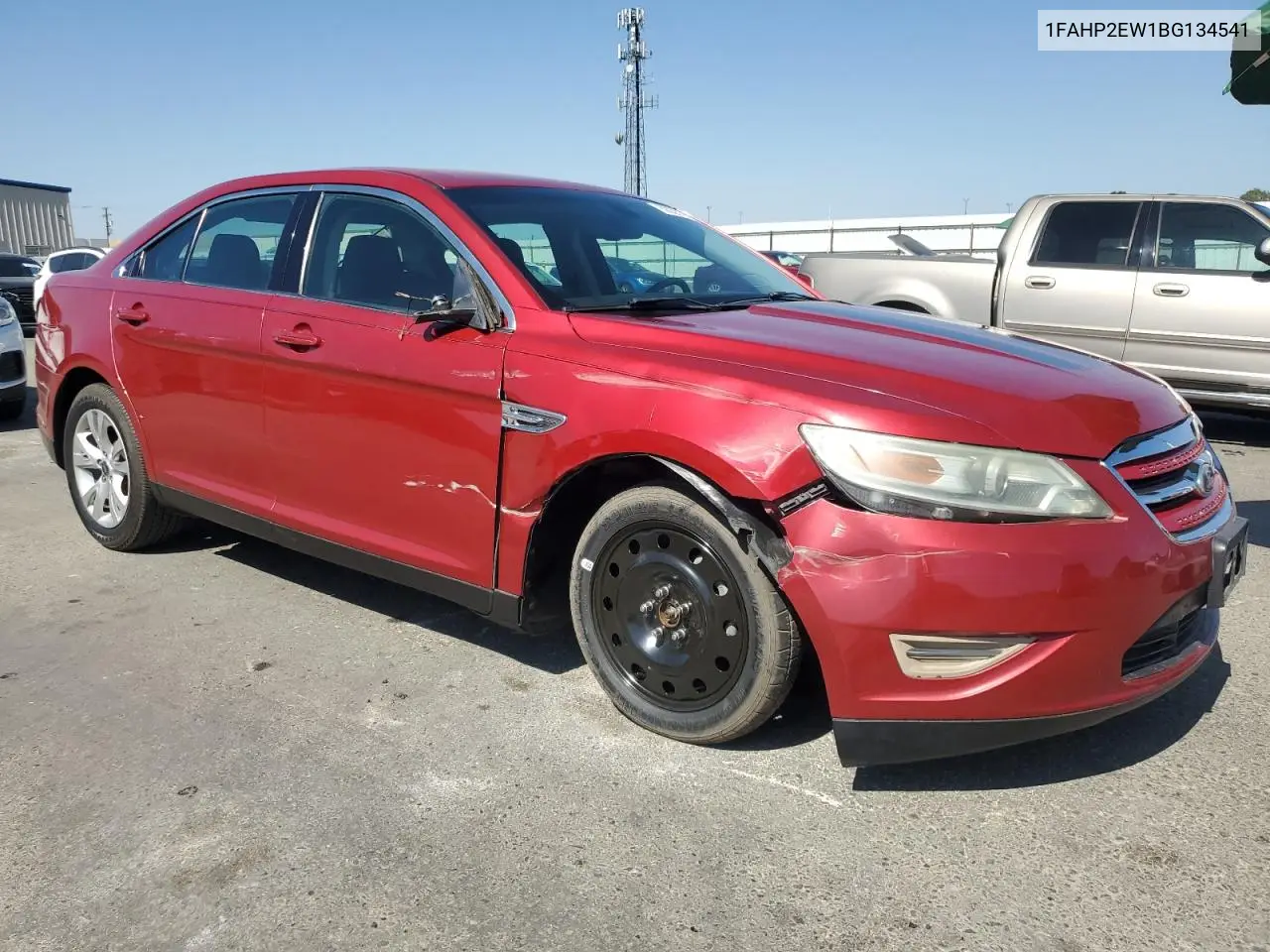 2011 Ford Taurus Sel VIN: 1FAHP2EW1BG134541 Lot: 62922105