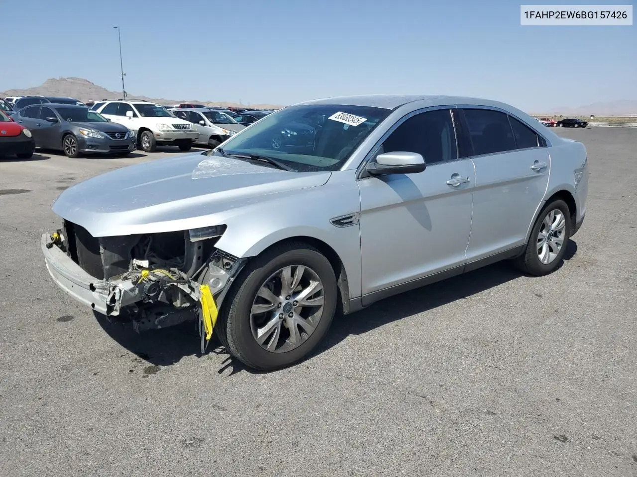 2011 Ford Taurus Sel VIN: 1FAHP2EW6BG157426 Lot: 63030345