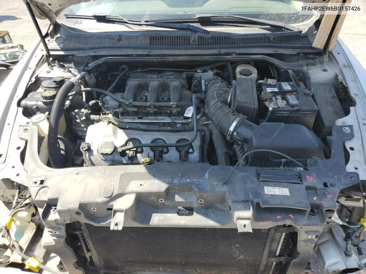 2011 Ford Taurus Sel VIN: 1FAHP2EW6BG157426 Lot: 63030345