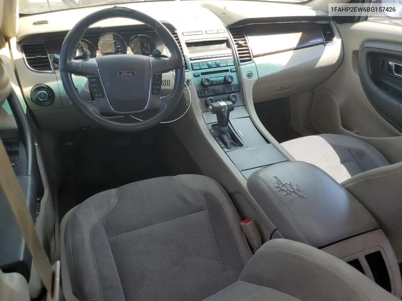 2011 Ford Taurus Sel VIN: 1FAHP2EW6BG157426 Lot: 63030345