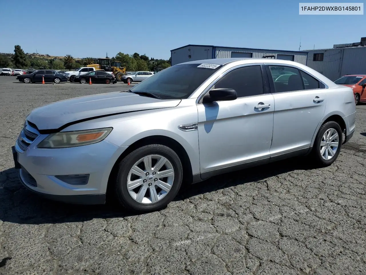 2011 Ford Taurus Se VIN: 1FAHP2DWXBG145801 Lot: 63223315
