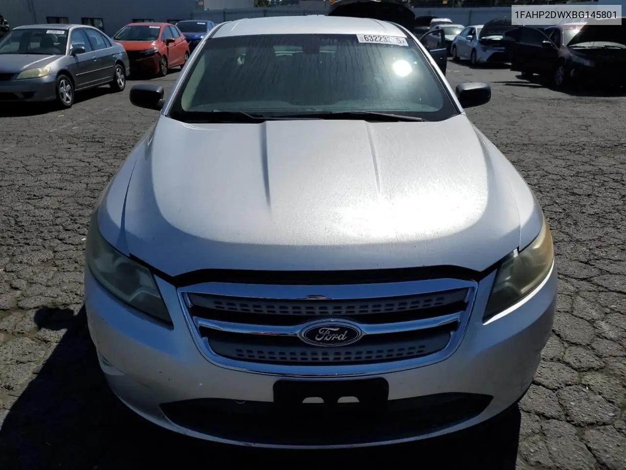 2011 Ford Taurus Se VIN: 1FAHP2DWXBG145801 Lot: 63223315