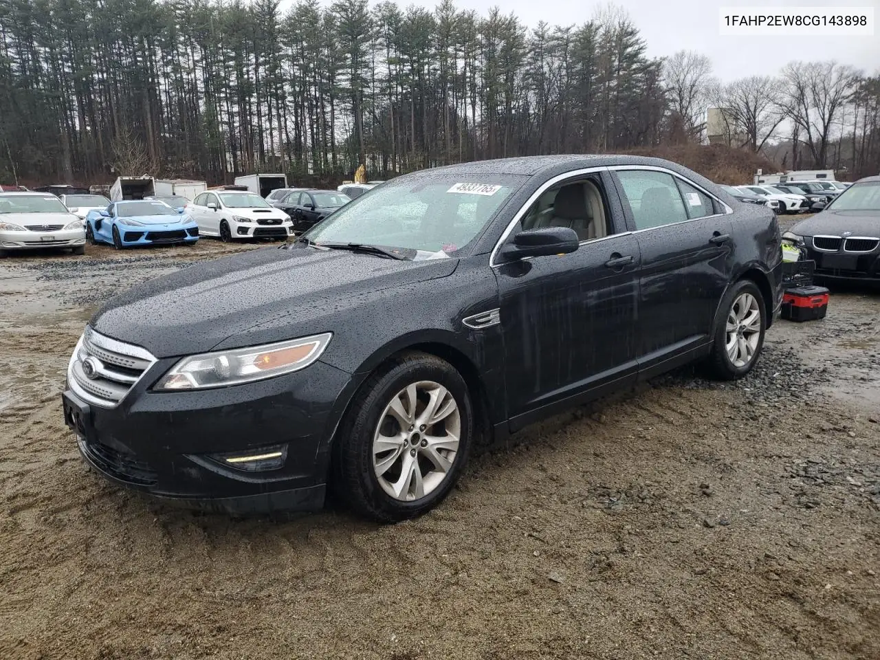 2012 Ford Taurus Sel VIN: 1FAHP2EW8CG143898 Lot: 49337765