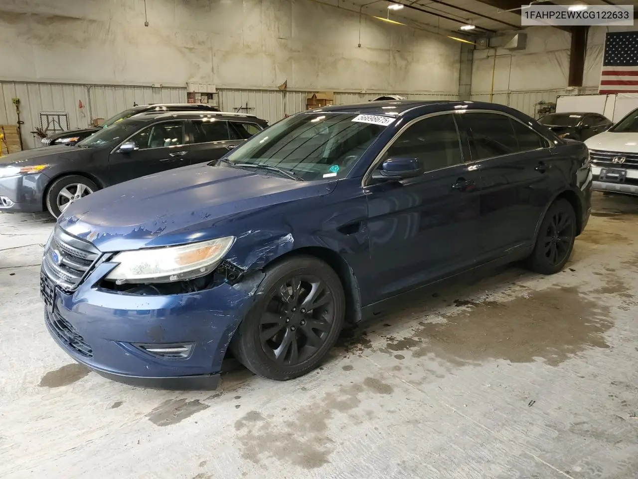 2012 Ford Taurus Sel VIN: 1FAHP2EWXCG122633 Lot: 56698675