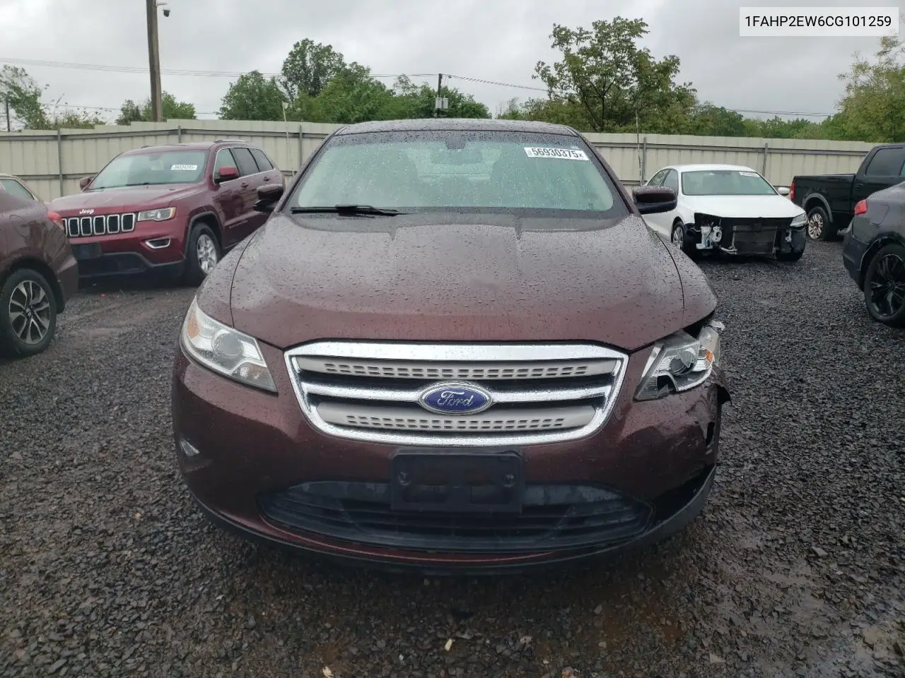 2012 Ford Taurus Sel VIN: 1FAHP2EW6CG101259 Lot: 56930375