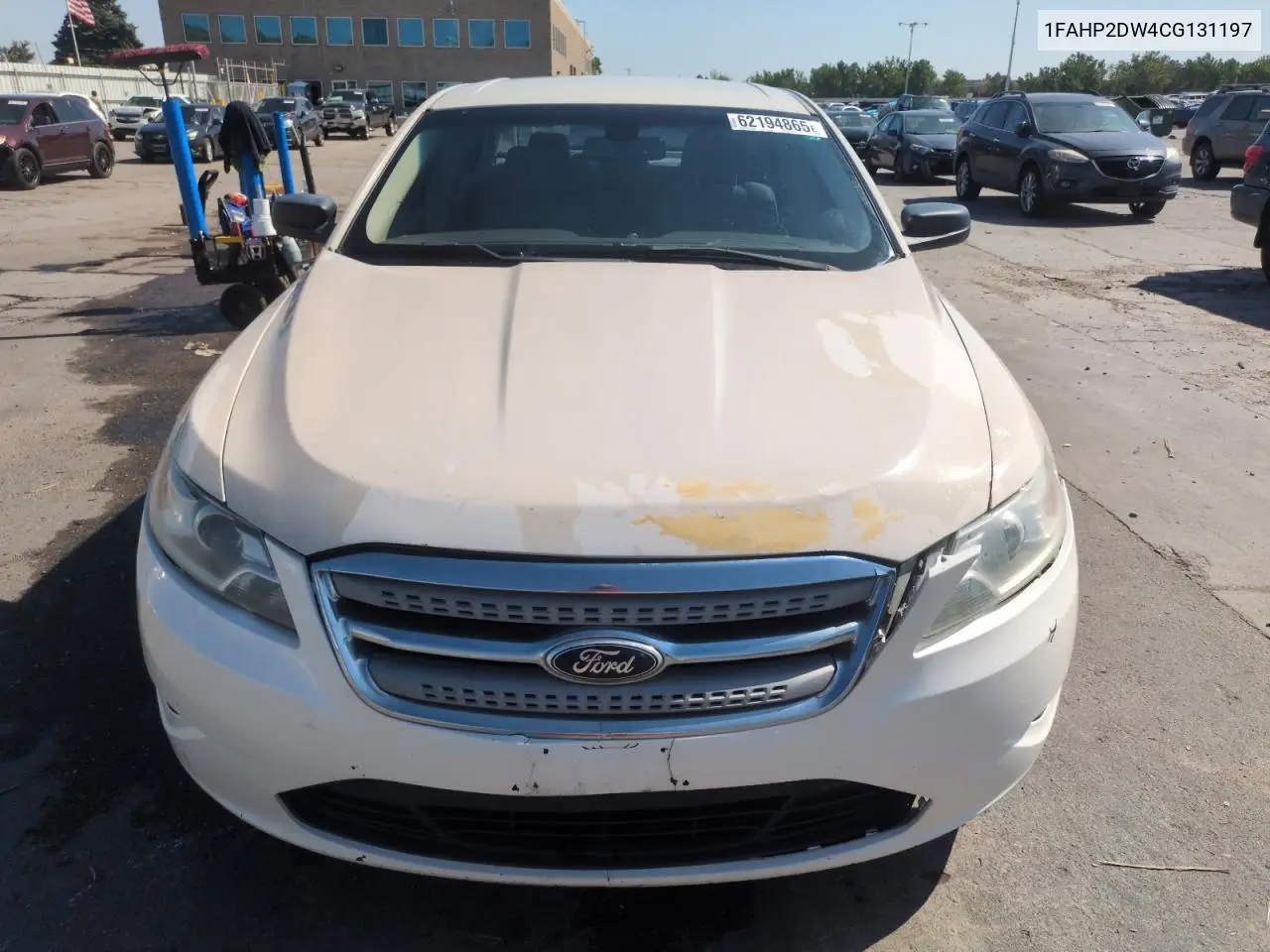2012 Ford Taurus Se VIN: 1FAHP2DW4CG131197 Lot: 62194865