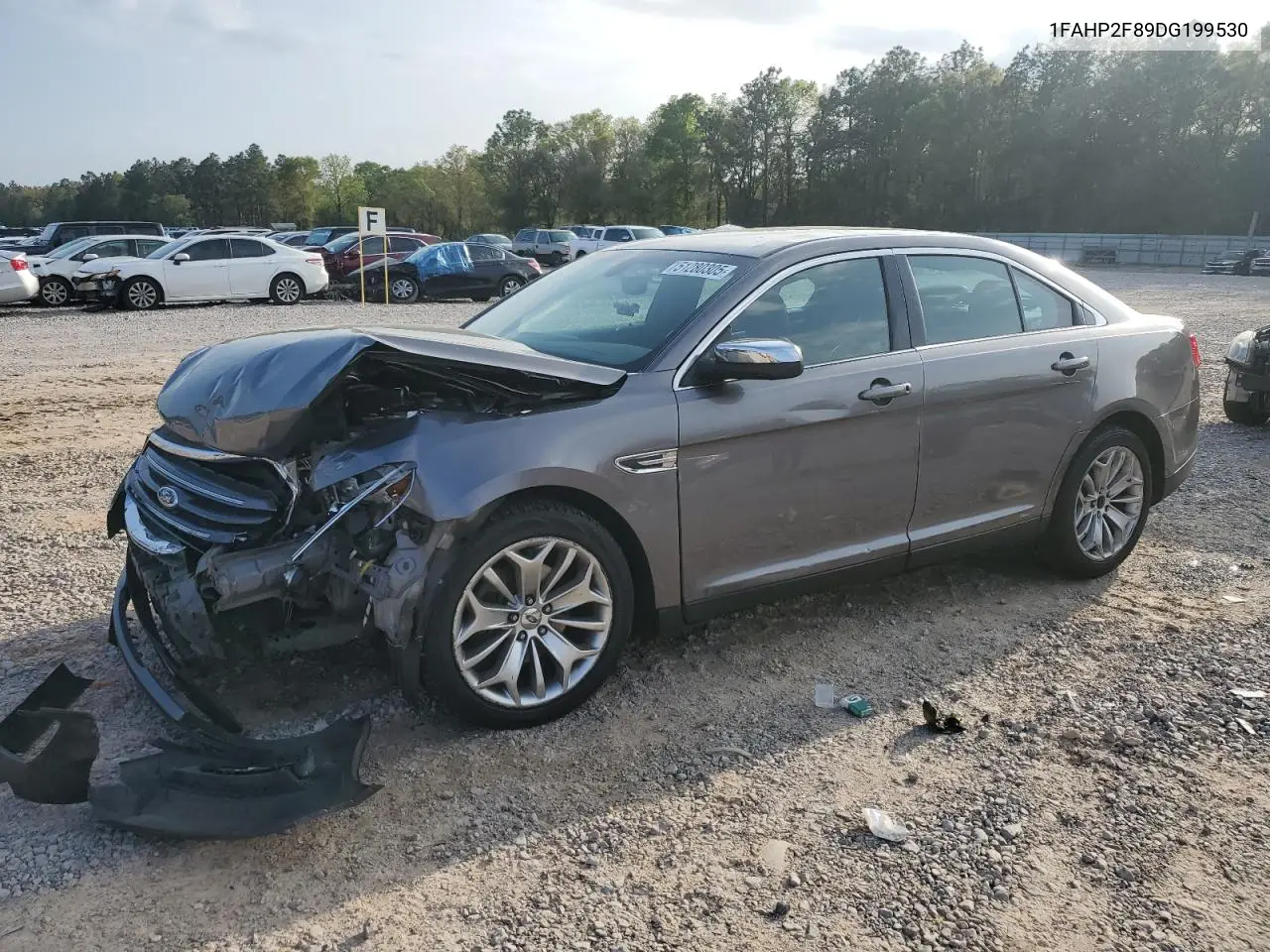 2013 Ford Taurus Limited VIN: 1FAHP2F89DG199530 Lot: 51280305