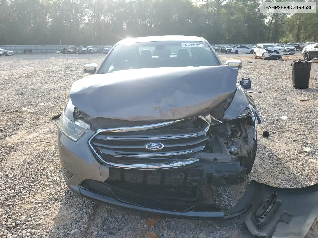 2013 Ford Taurus Limited VIN: 1FAHP2F89DG199530 Lot: 51280305