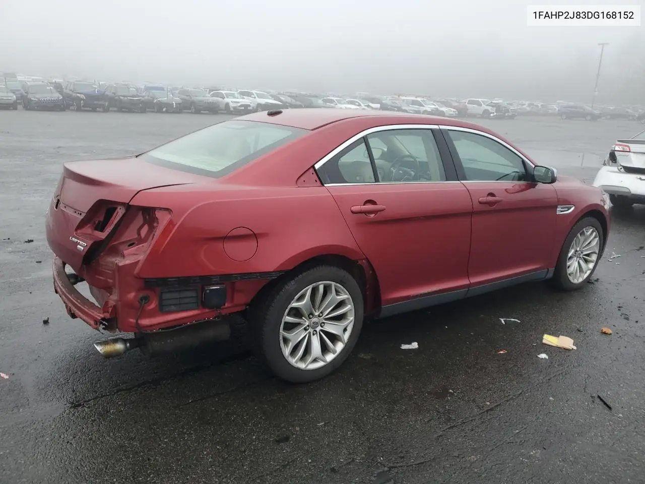 2013 Ford Taurus Limited VIN: 1FAHP2J83DG168152 Lot: 51285905