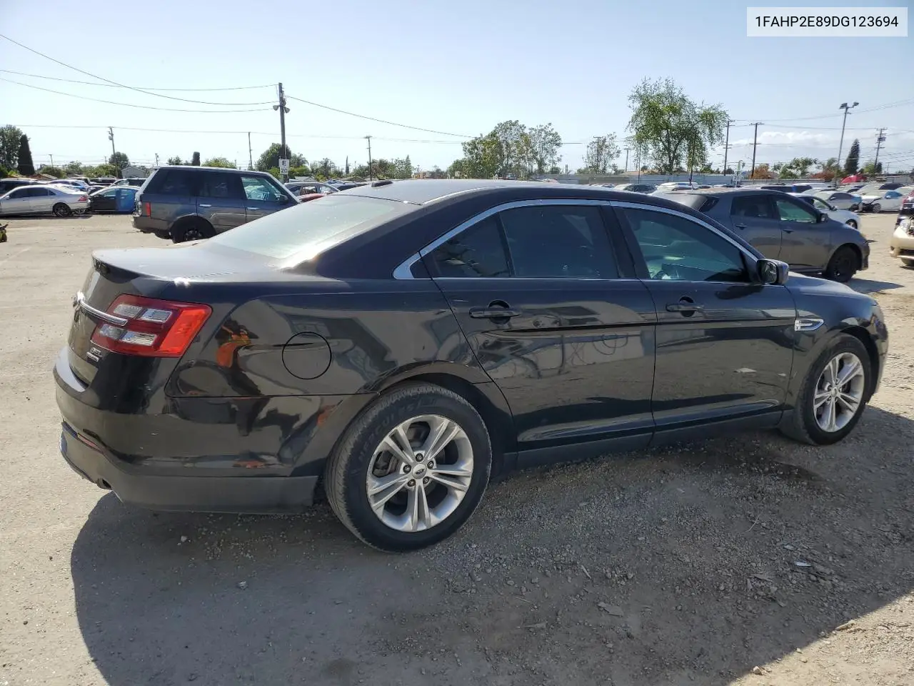 2013 Ford Taurus Sel VIN: 1FAHP2E89DG123694 Lot: 56893255