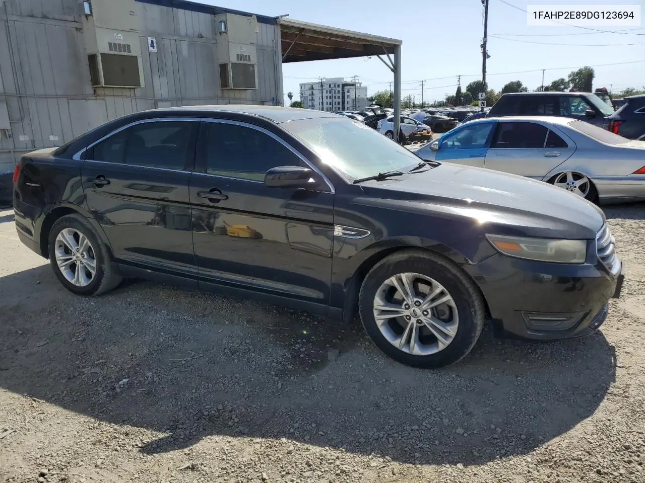 2013 Ford Taurus Sel VIN: 1FAHP2E89DG123694 Lot: 56893255