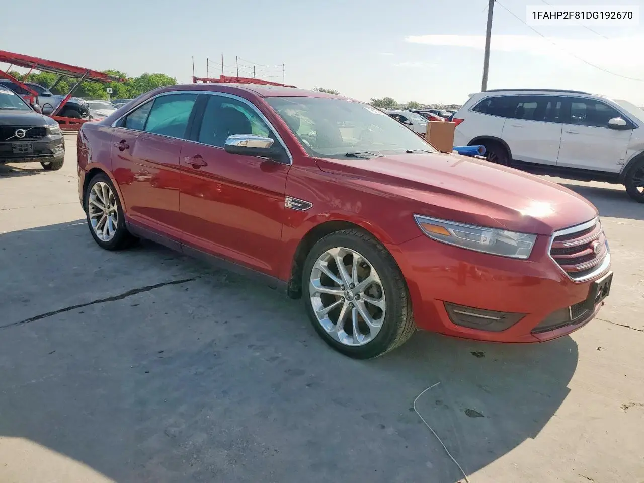 2013 Ford Taurus Limited VIN: 1FAHP2F81DG192670 Lot: 56953465