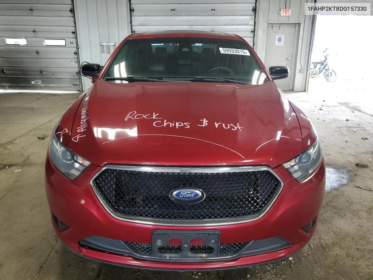 2013 Ford Taurus Sho VIN: 1FAHP2KT8DG157330 Lot: 59933015