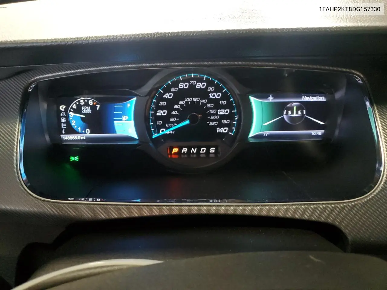 2013 Ford Taurus Sho VIN: 1FAHP2KT8DG157330 Lot: 59933015