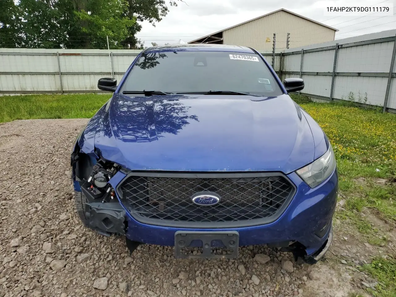 2013 Ford Taurus Sho VIN: 1FAHP2KT9DG111179 Lot: 62470365