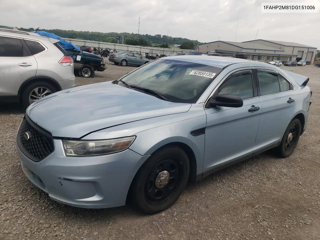 2013 Ford Taurus Police Interceptor VIN: 1FAHP2M81DG151006 Lot: 62859135