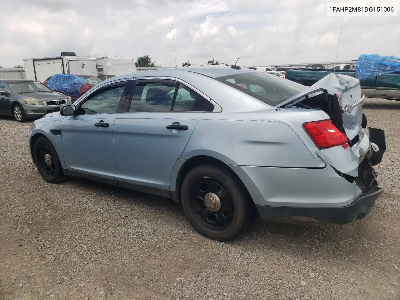 2013 Ford Taurus Police Interceptor VIN: 1FAHP2M81DG151006 Lot: 62859135