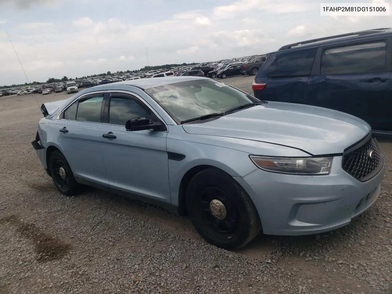 2013 Ford Taurus Police Interceptor VIN: 1FAHP2M81DG151006 Lot: 62859135