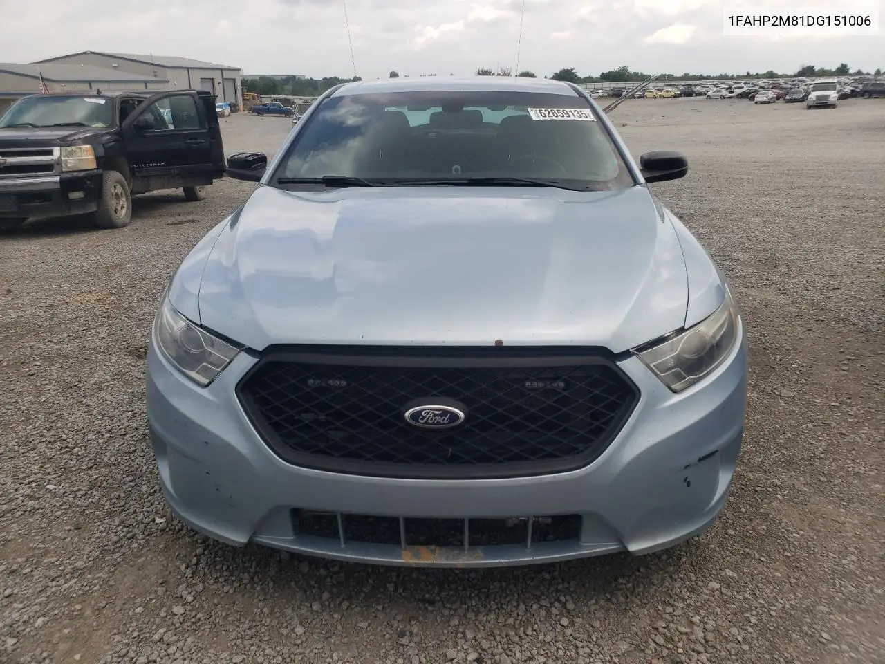2013 Ford Taurus Police Interceptor VIN: 1FAHP2M81DG151006 Lot: 62859135