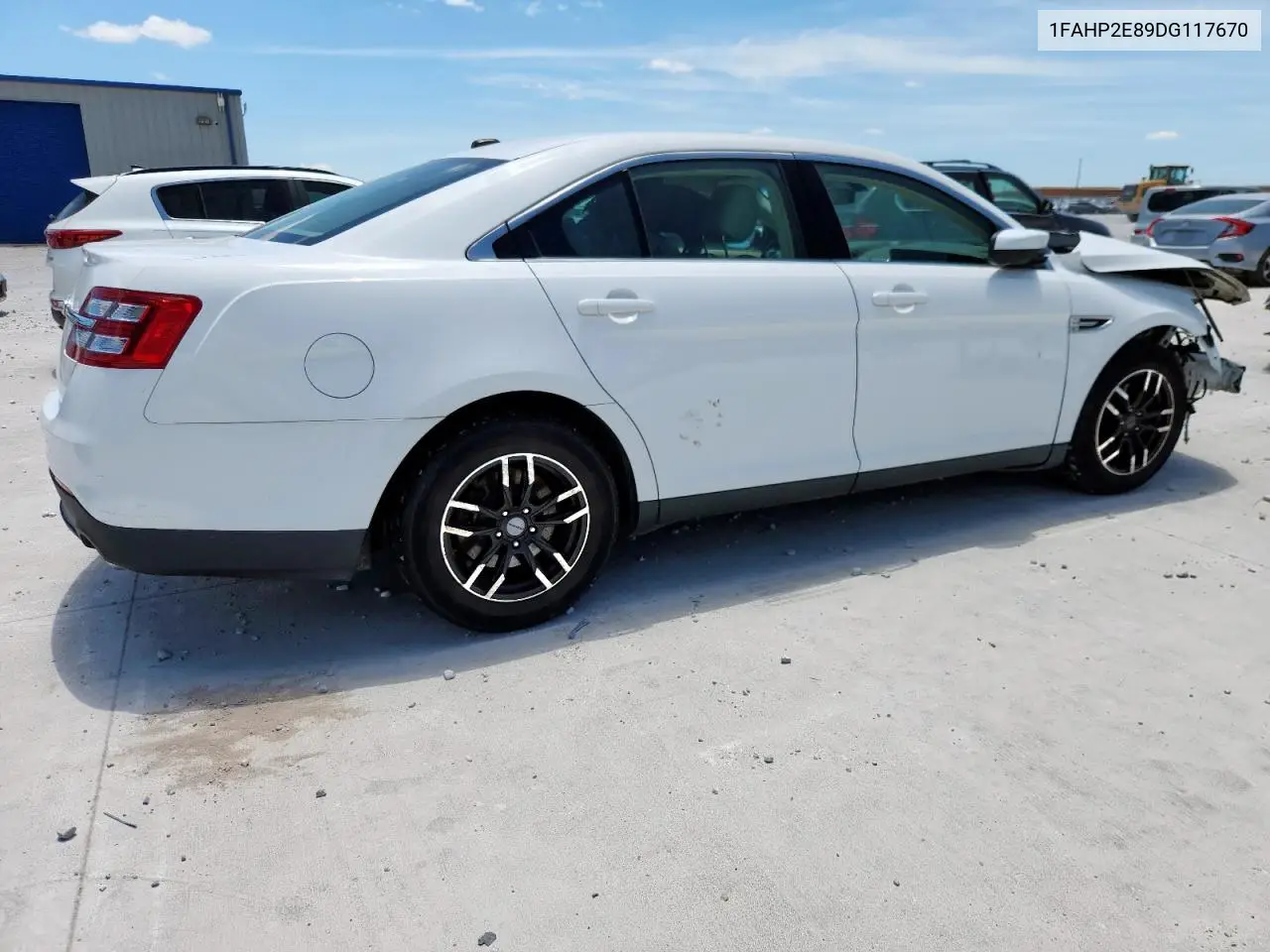 2013 Ford Taurus Sel VIN: 1FAHP2E89DG117670 Lot: 63236155