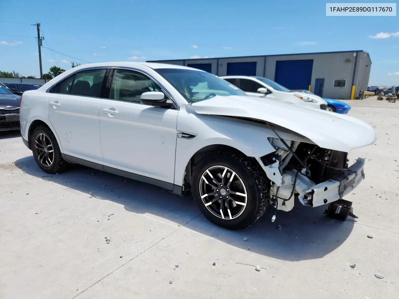 2013 Ford Taurus Sel VIN: 1FAHP2E89DG117670 Lot: 63236155