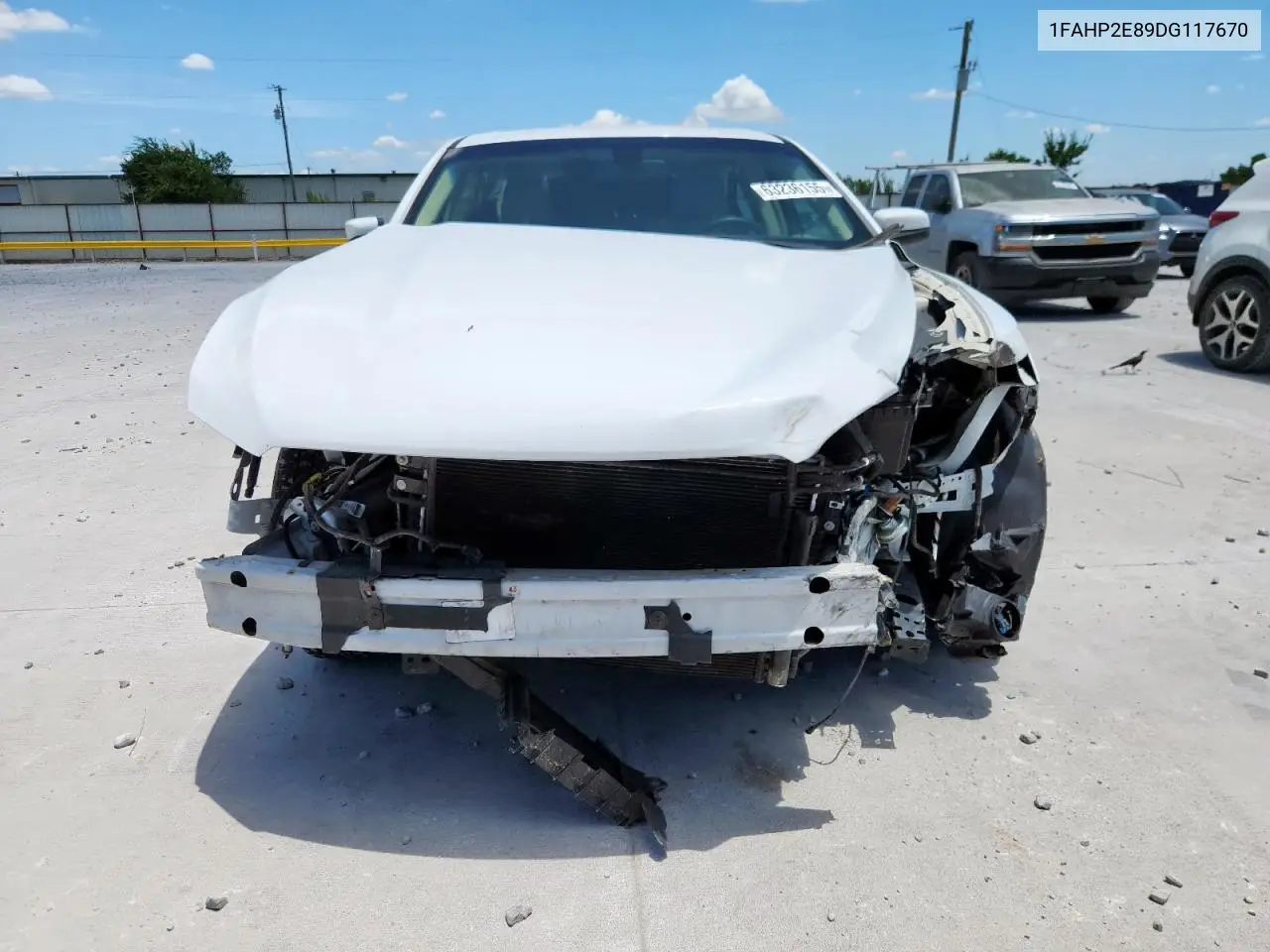 2013 Ford Taurus Sel VIN: 1FAHP2E89DG117670 Lot: 63236155