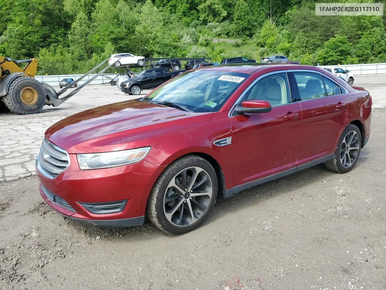2014 Ford Taurus Sel VIN: 1FAHP2E82EG117110 Lot: 55986095