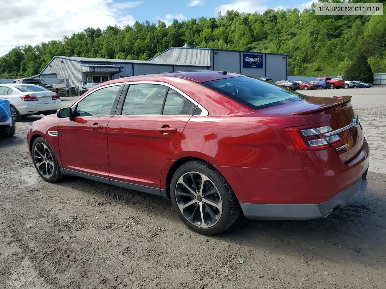 2014 Ford Taurus Sel VIN: 1FAHP2E82EG117110 Lot: 55986095