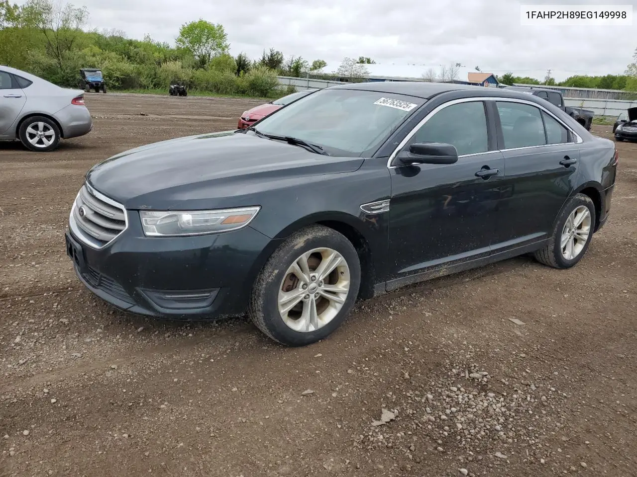 2014 Ford Taurus Sel VIN: 1FAHP2H89EG149998 Lot: 56763525