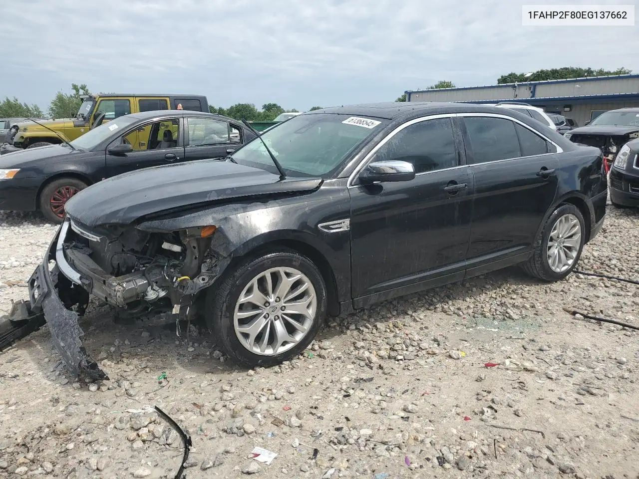 2014 Ford Taurus Limited VIN: 1FAHP2F80EG137662 Lot: 61368545