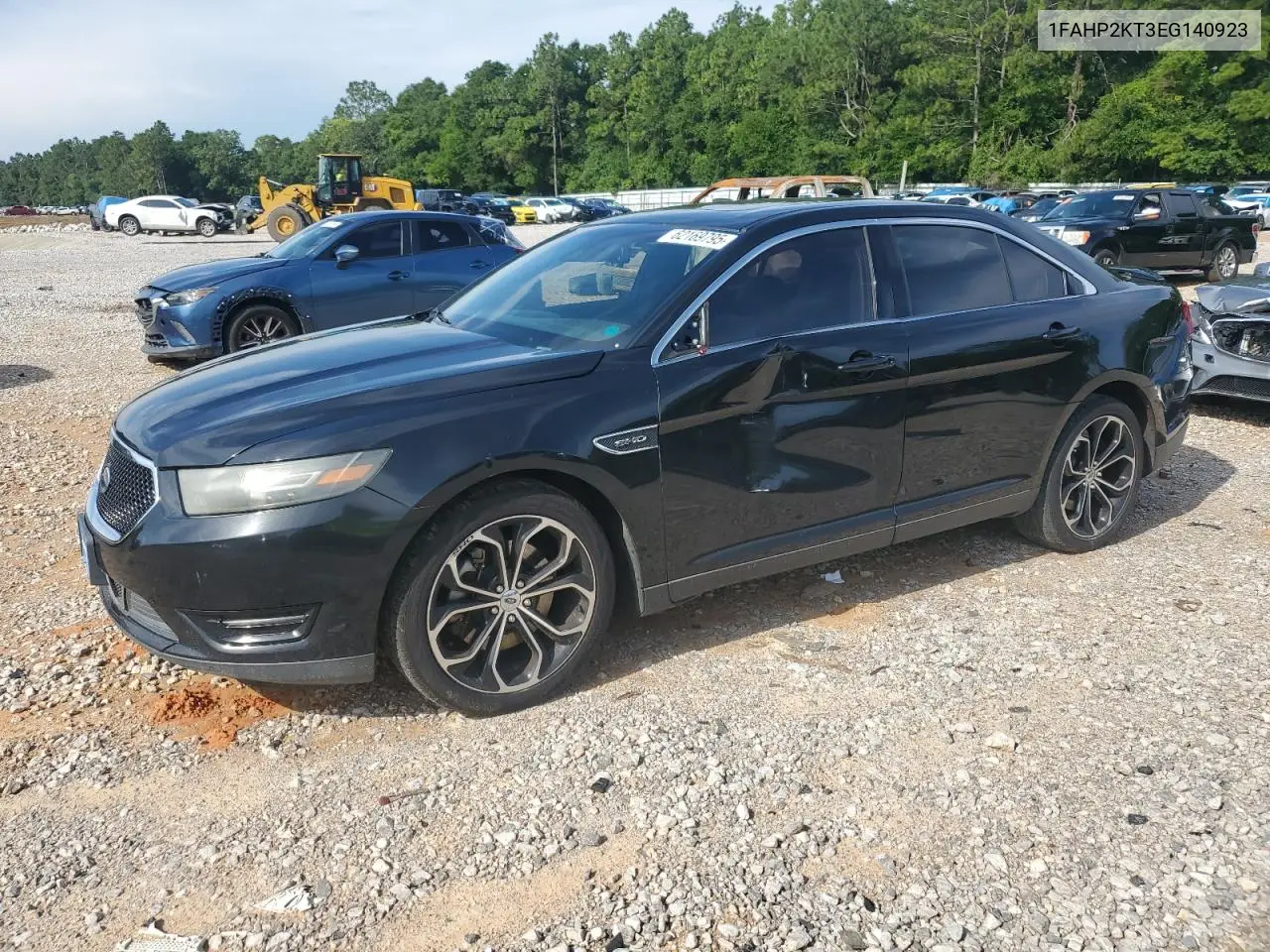 2014 Ford Taurus Sho VIN: 1FAHP2KT3EG140923 Lot: 62169795
