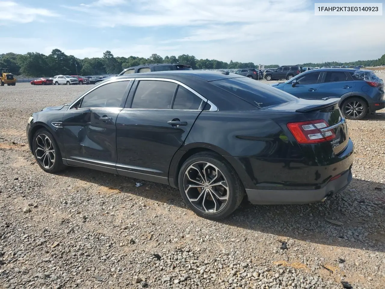 2014 Ford Taurus Sho VIN: 1FAHP2KT3EG140923 Lot: 62169795