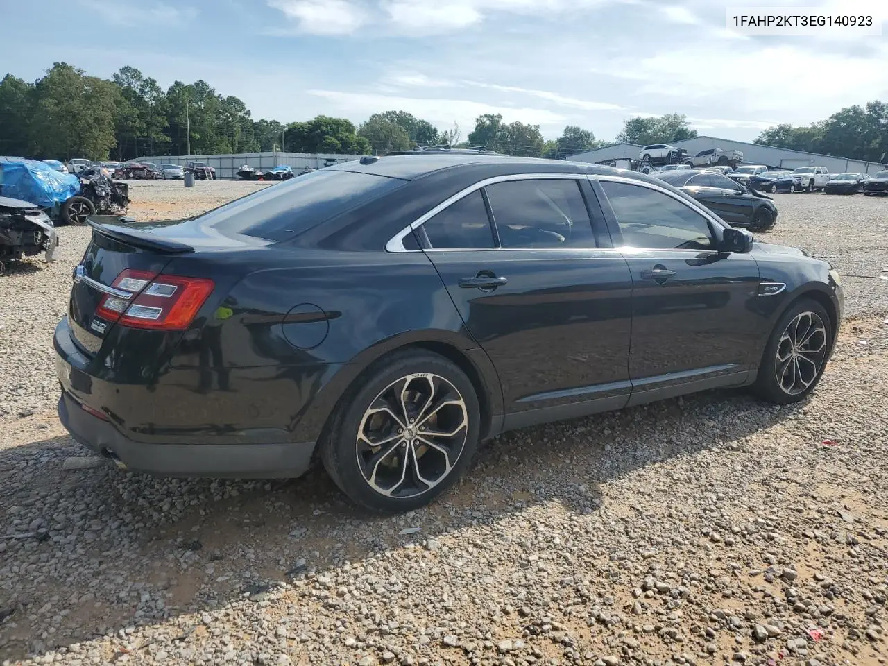 2014 Ford Taurus Sho VIN: 1FAHP2KT3EG140923 Lot: 62169795