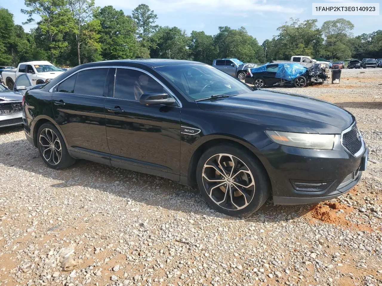2014 Ford Taurus Sho VIN: 1FAHP2KT3EG140923 Lot: 62169795