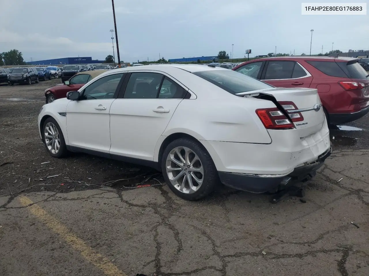 2014 Ford Taurus Sel VIN: 1FAHP2E80EG176883 Lot: 62225265