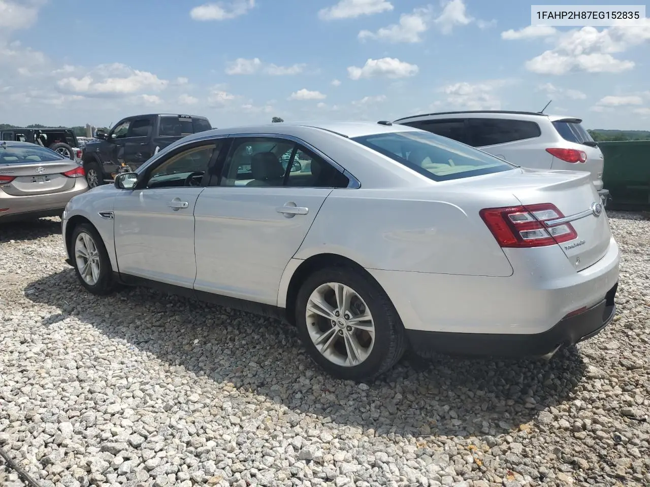 2014 Ford Taurus Sel VIN: 1FAHP2H87EG152835 Lot: 62416375