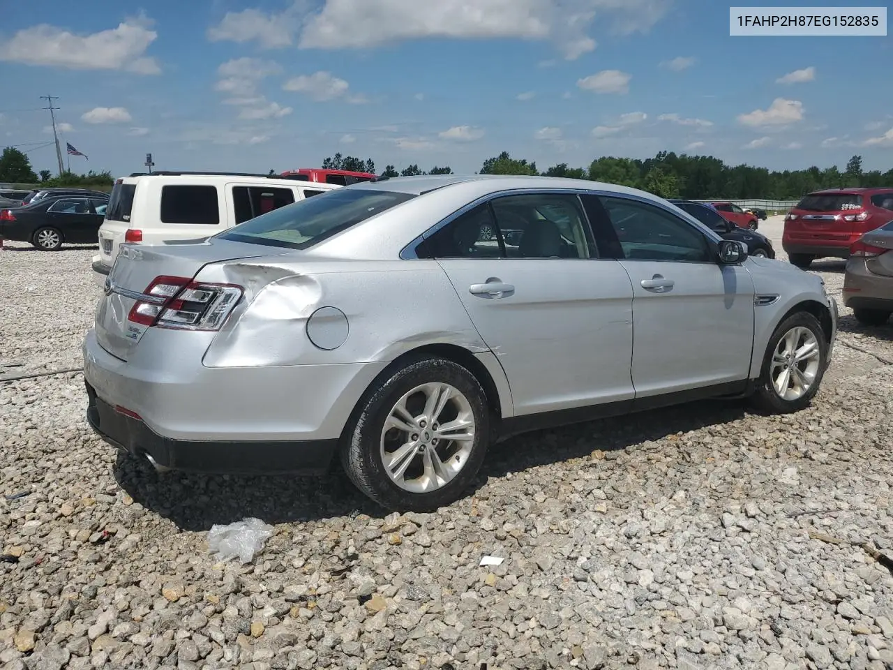 2014 Ford Taurus Sel VIN: 1FAHP2H87EG152835 Lot: 62416375