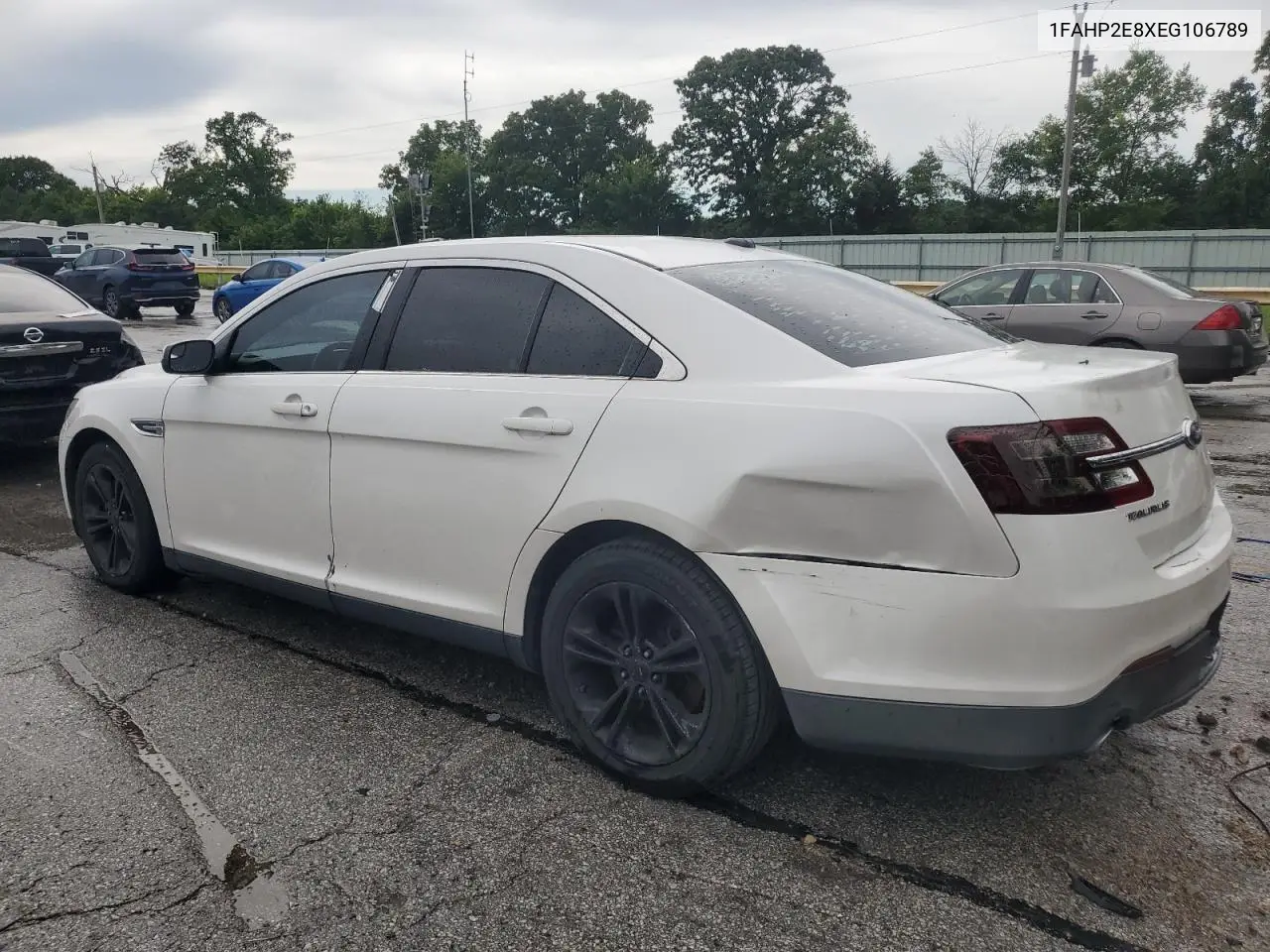 2014 Ford Taurus Sel VIN: 1FAHP2E8XEG106789 Lot: 62507855