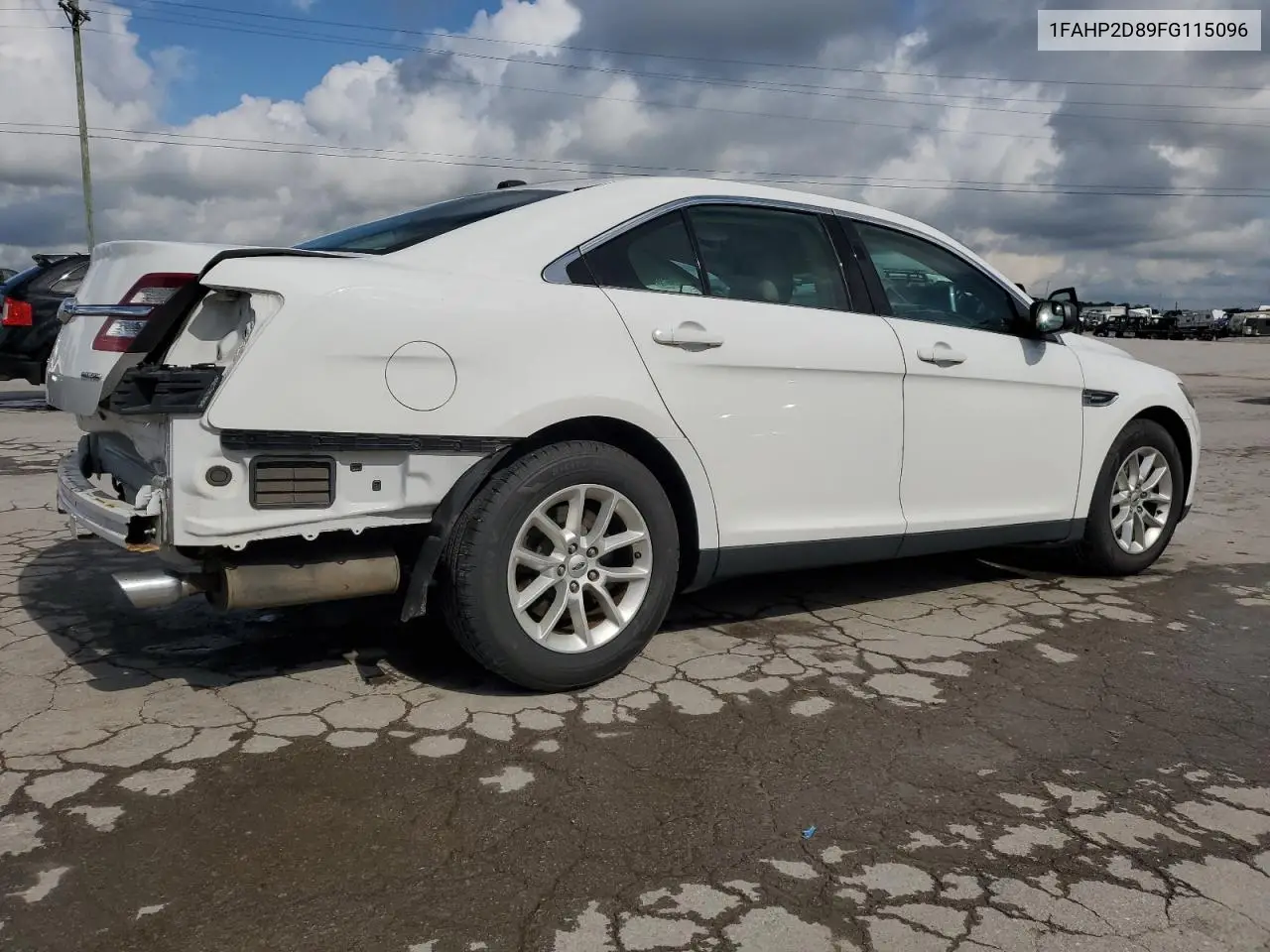 2015 Ford Taurus Se VIN: 1FAHP2D89FG115096 Lot: 56365465