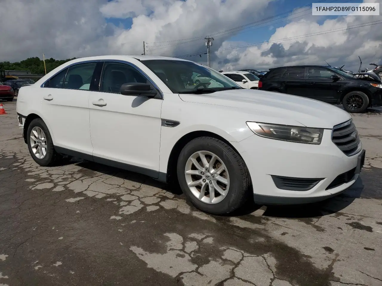 2015 Ford Taurus Se VIN: 1FAHP2D89FG115096 Lot: 56365465
