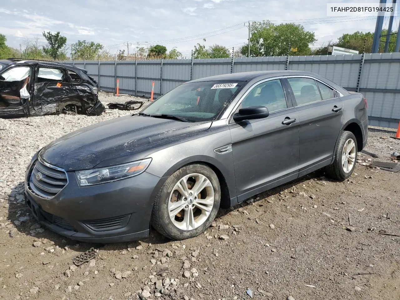 2015 Ford Taurus Se VIN: 1FAHP2D81FG194425 Lot: 56579295